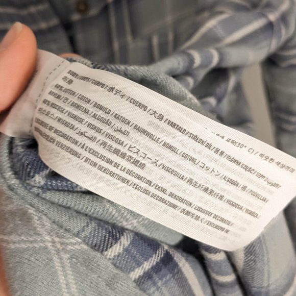Abercrombie Flannel - Picture 4 of 4